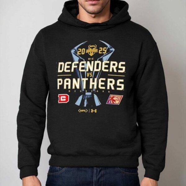 Defenders Vs Panthers Ufl Championship 2025 Shirt