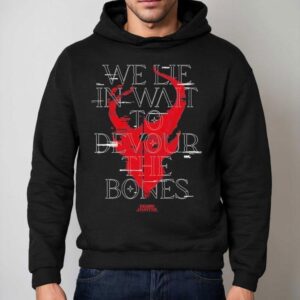 Demon Hunter We Lie In Wait To Devour The Bones Hoodie