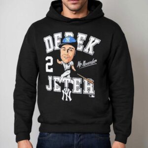 Derek Jeter Mr November New York Yankees Caricature Hoodie