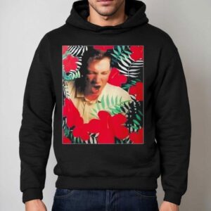 Devon Toews Wearing Cale S Face Makar Flowers Hoodie