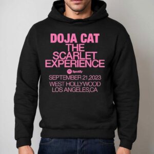 Doja Cat The Scarlet Experience September West Hollywood Los Angeles Ca Hoodie