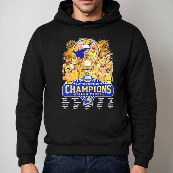 Eastern Conference Champions Indiana Pacers Signature 2025 Shirt