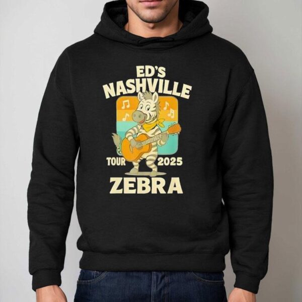 Ed’s Nashville Tour 2025 Zebra Shirt