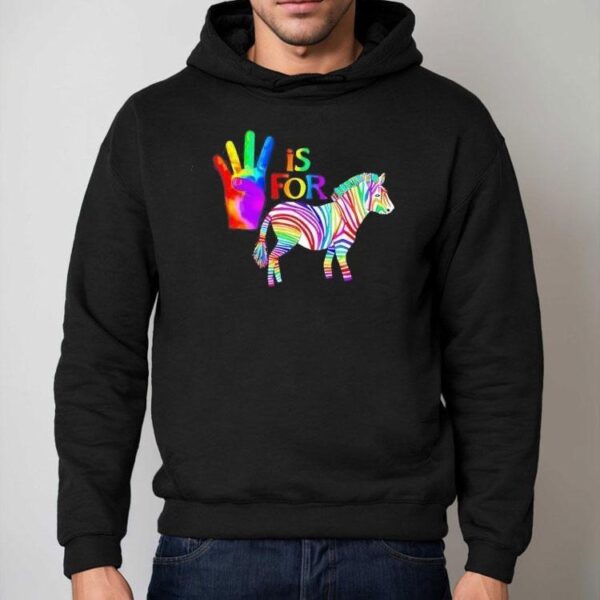 Ed The Zebra Is For Pride Shirt