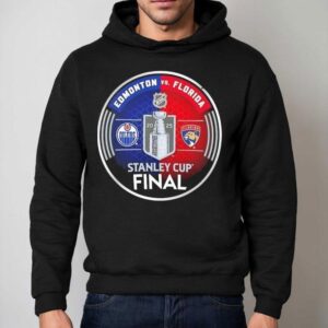 Edmonton Oilers Vs Florida Panthers Logos Nhl Stanley Cup Final Hoodie