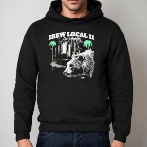 Electricians Welfare Commit California Bear Hoodie