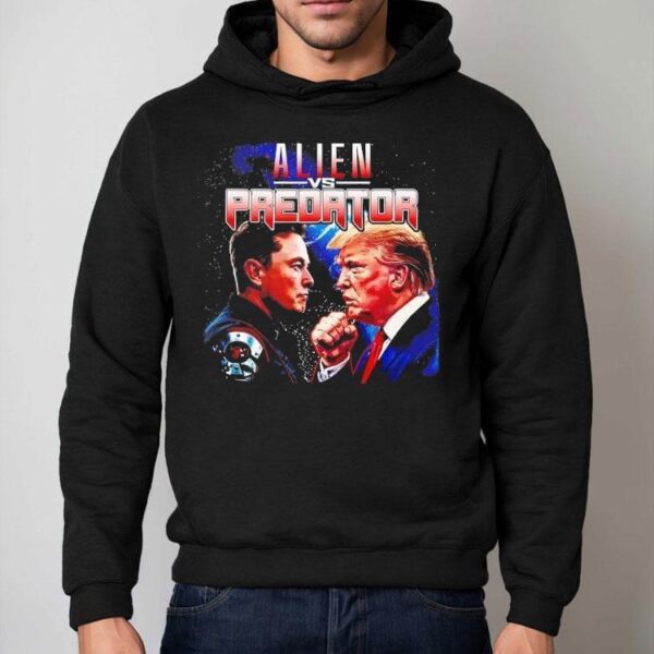 Elon Musk Vs Donald Trump As Alien Vs Predator Shirt