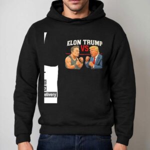 Elon Musk Vs Donald Trump Wrestling Hoodie