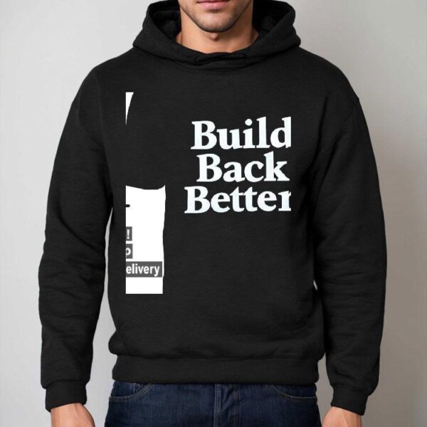Elon Musk Wearing Build Back Better Shirt