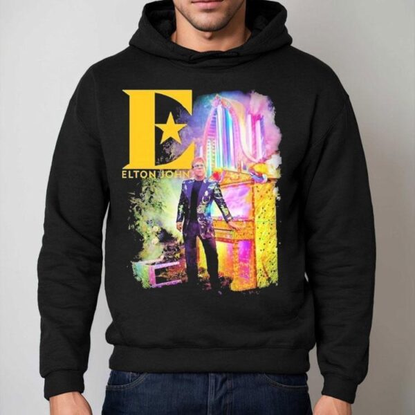 Elton John Yellow Brick Road Fan Piano Eu Leg 3 Tour 2019 Shirt