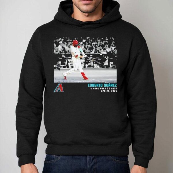 Eugenio Suarez Arizona Diamondbacks Baseball 2025 Photo Shirt