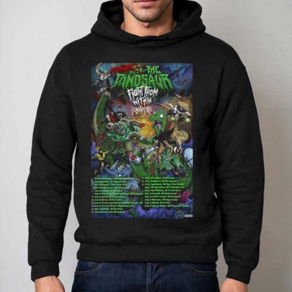 Fight From Within Fight The Dinosaur June 15 2025 Cudahy, Wi Tour Dates Show Shirt