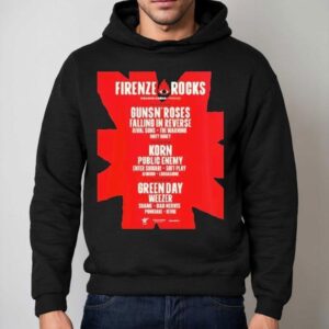 Firenze Rocks Festival At Visarno Arena From June To Hoodie