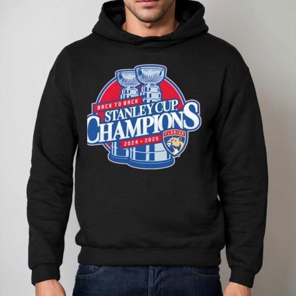 Florida Panthers 2024-2025 Back-to-back Stanley Cup Champions Shirt