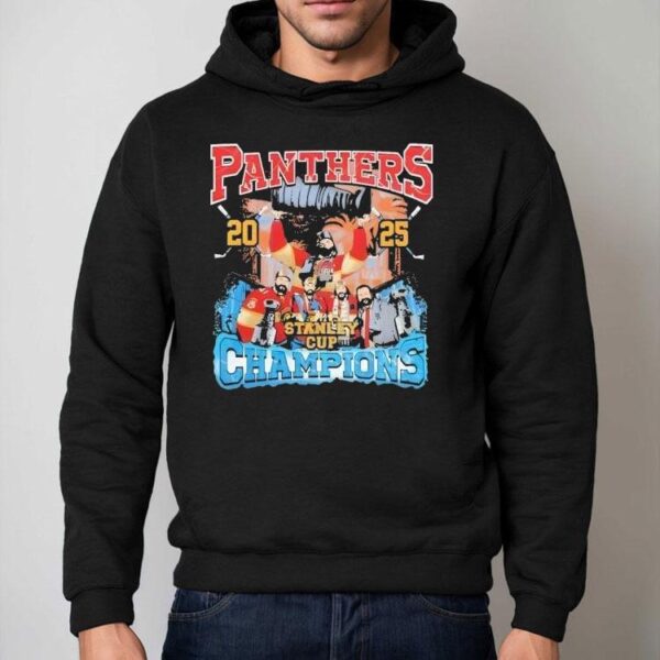 Florida Panthers 2025 Stanley Cup Champions Ice Shirt
