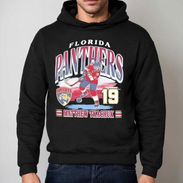 Florida Panthers Hockey Matthew Tkachuk 19 Cartoon Shirt