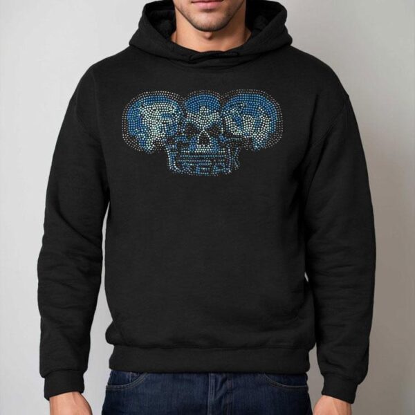 Freak The World Skulls Rhinestone Shirt