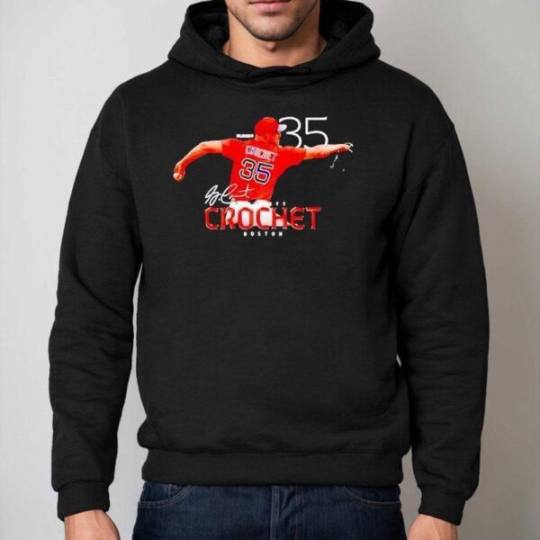 Garrett Crochet Boston Red Sox Signature Shirt
