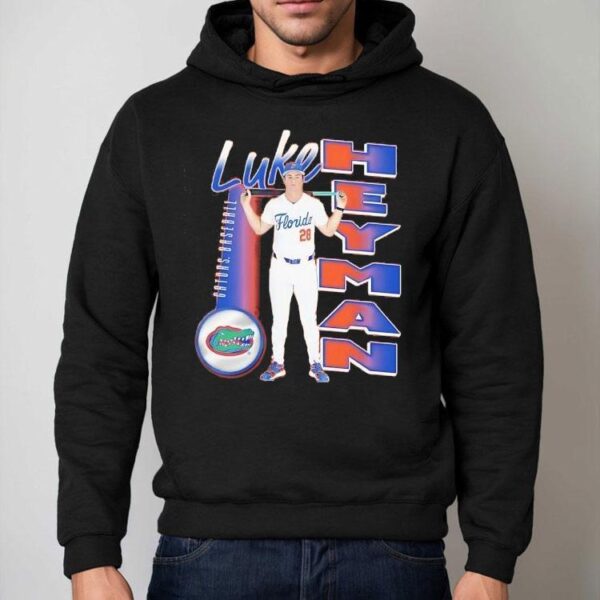 Gators Luke Heyman Step Up Batting Home Run Shirt