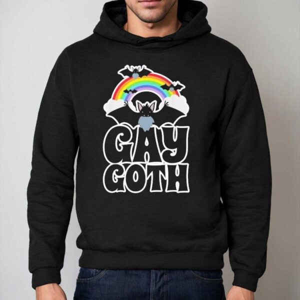 Gay Goth Lgbt Pride Vampire Bat Shirt