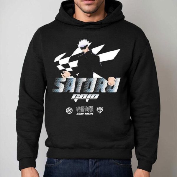Gojo Satoru Racer Dim Mak X Jujutsu Kaisen Shirt