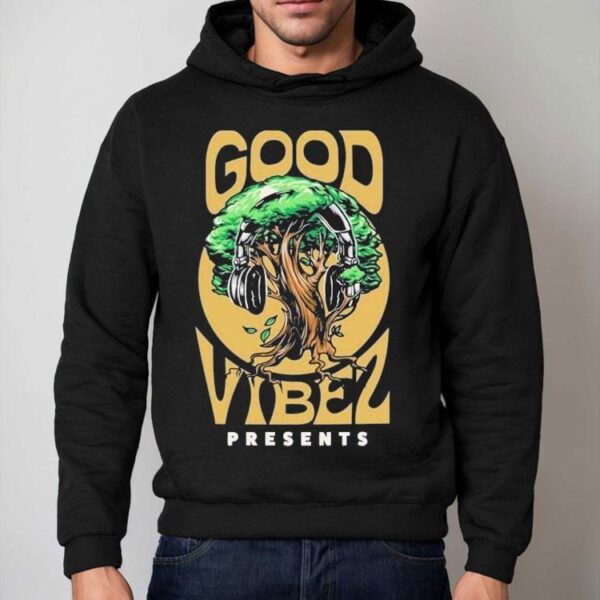 Good Vibez Headphone Tree Shirt