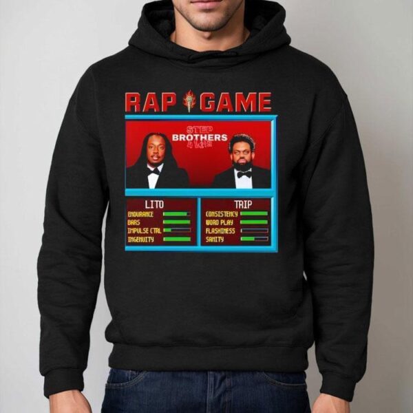Grindhard Grey Rap Game Step Brother 4 Life Shirt