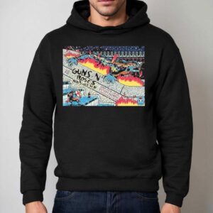 Guns N Roses In Barcelona At Estadi Olimpic Lluis Companys Jun Hoodie