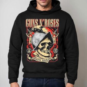 Guns N Roses Tour At Hradec Krlov In Czech Republic On June Skull Axe Hoodie