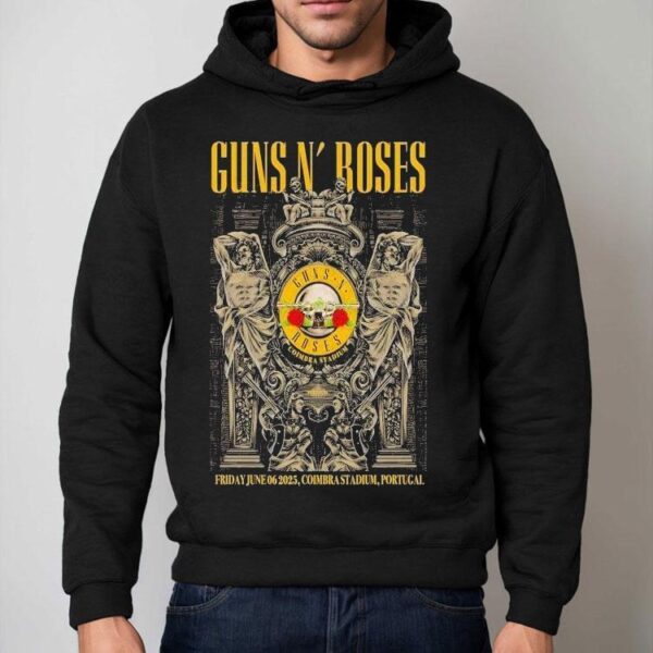 Guns N’ Roses Tour Friday June 06 2025 Coimbra Stadium Portugal Shirt