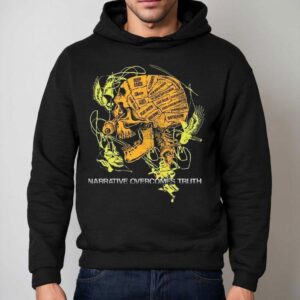 Hasan Piker Narrative Overcomes Truth Skull Hoodie