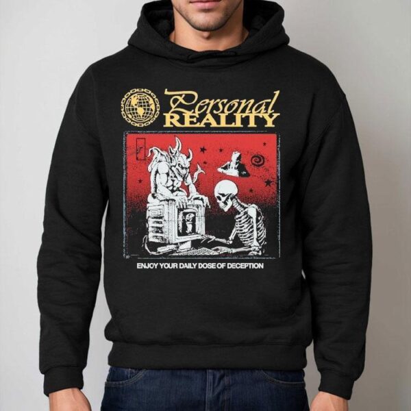 Hasan Piker Personal Reality Enjoy Your Daily Dose Of Deception Skeleton Devil Computer Shirt