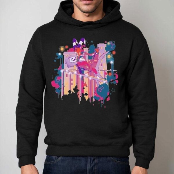 Hazbin Hotel Stolas + Blitz Rooftop Dance Shirt
