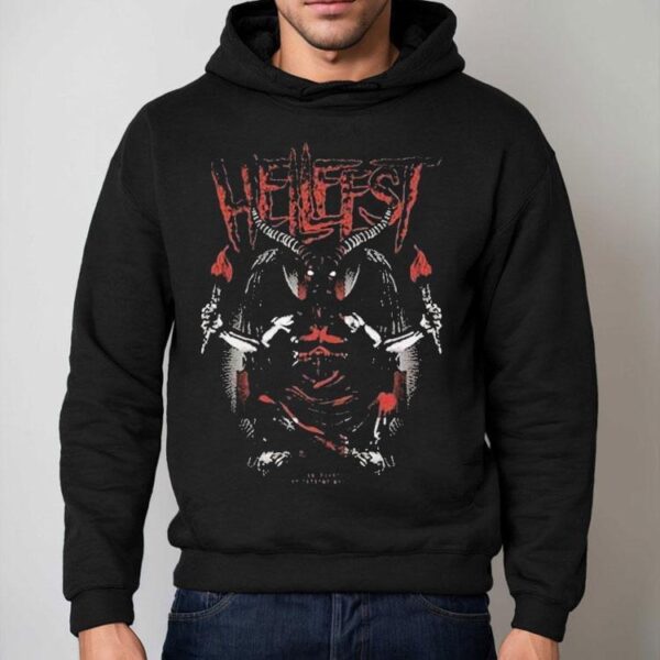 Hellfest Goat Out Of Bounds Skyline On June 19-22 2025 Shirt