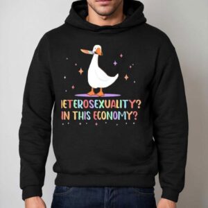 Heterosexuality In This Economy Pride Lgbtq Duck Hoodie