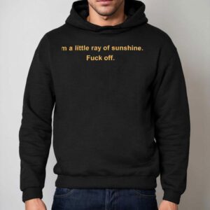 I M A Little Ray Of Sunshine Fck Off Hoodie