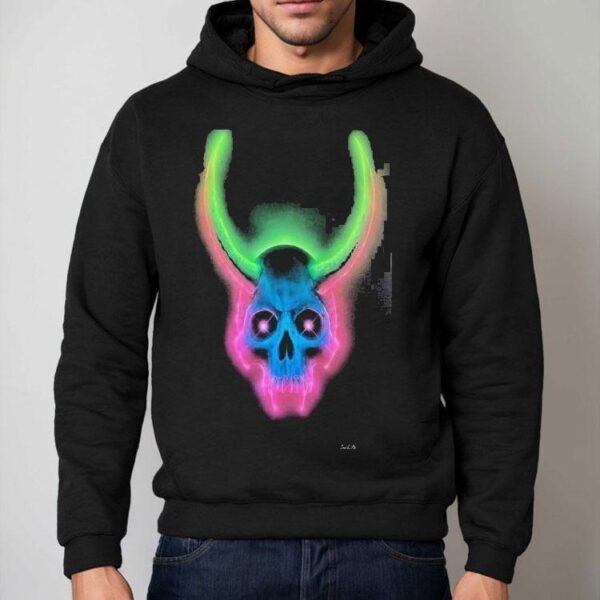 Inch Acrylic Skull Logo Shirt