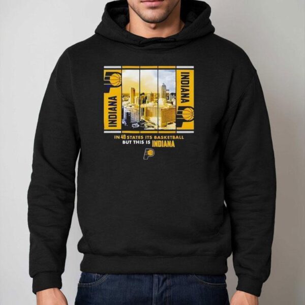 Indiana Pacers Stadium Essentials Skyline Boxout Shirt