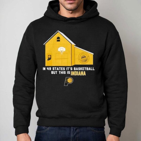 Indiana Pacers Stadium Essentials Unisex In 49 States Shirt