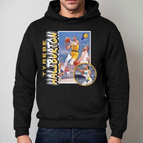 Indiana Pacers Tyrese Haliburton Lay Up Shirt