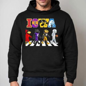Iowa Sports Team Mascot Abbey Road Hoodie