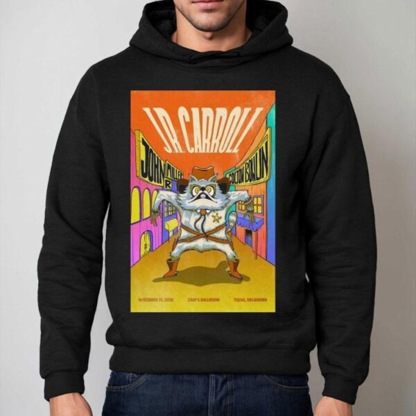 J.r. Carroll Show Tulsa, Ok 2025 Shirt