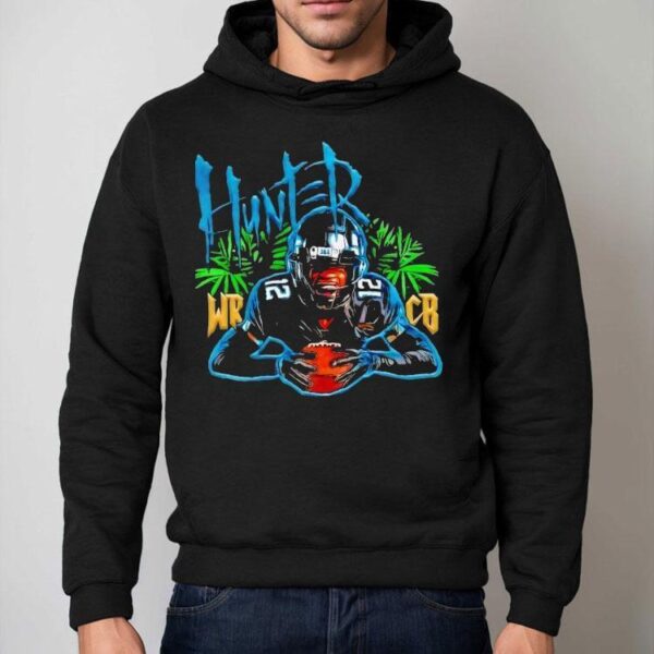 Jacksonville Jaguars Travis Hunter Jungle Wr Cb Shirt