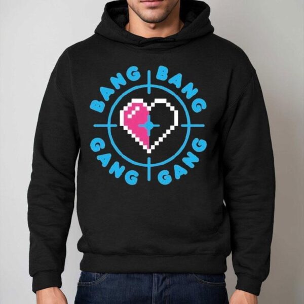 Jazzyguns Bang Bang Gang Gang Heart Shirt