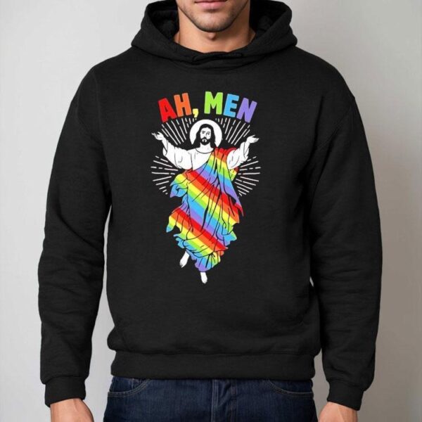 Jesus Ah Men Lgbt Pride Shirt
