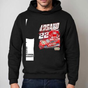 Joey Logano No Ford Mustang Dark Horse For Team Penske Hoodie