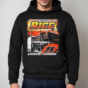 Josh Rice Locked And Loaded Racing Hoodie