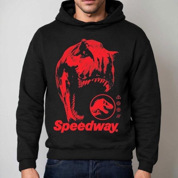 Jurassic World Rebirth T-rex X Speedway 7 Eleven Shirt