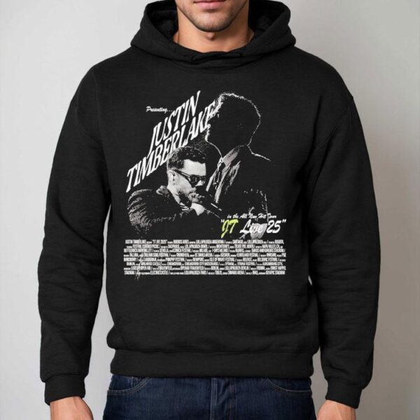Justin Timberlake Kaunus In The All New Hit It Tour 2025 Dates Shirt