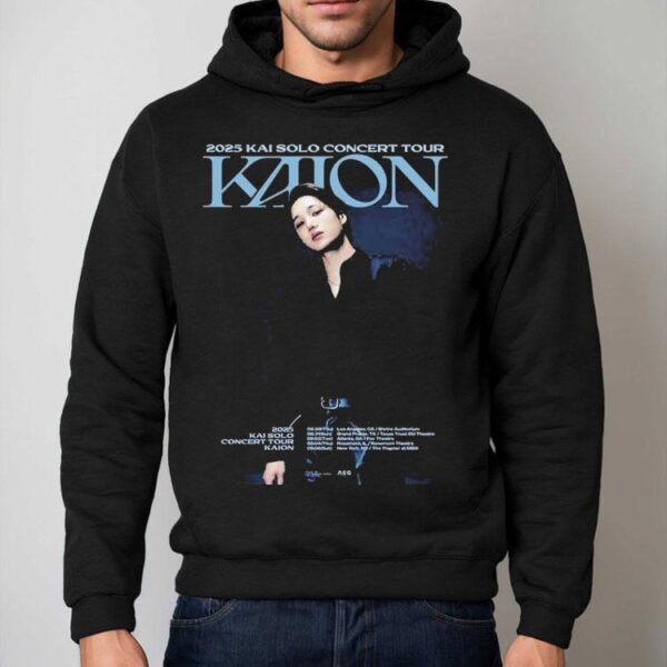 Kai Solo Concert Tour 2025 Kaion In Usa Dates Shirt